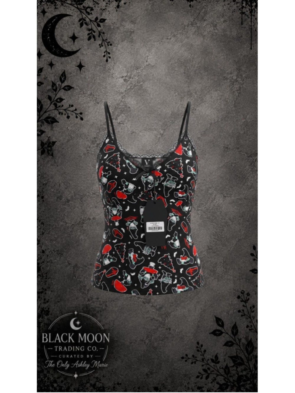 Killstar Vlad Vampire Cami Top Size M